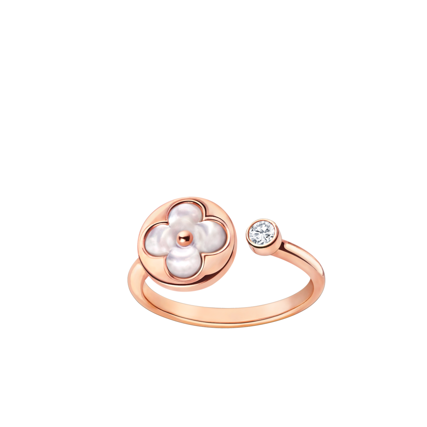 [Everoly JW]SUN 1 DIAMANT ROSA MOP RING