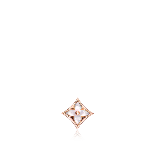 [Everoly JW]STAR MOP PINK GOLD EARRINGS