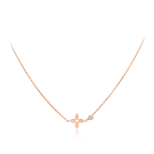 [Everoly JW] BLOSSOM ANHÄNGER ROTGOLD UND DIAMANT