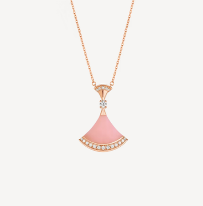 [Everoly JW]DREAM NECKLACE PINK OPAL