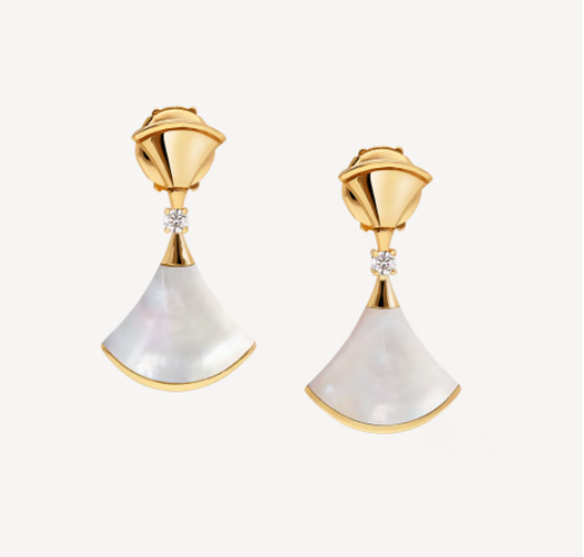 [Everoly JW]DREAM MOP 1 DIAMOND EARRINGS