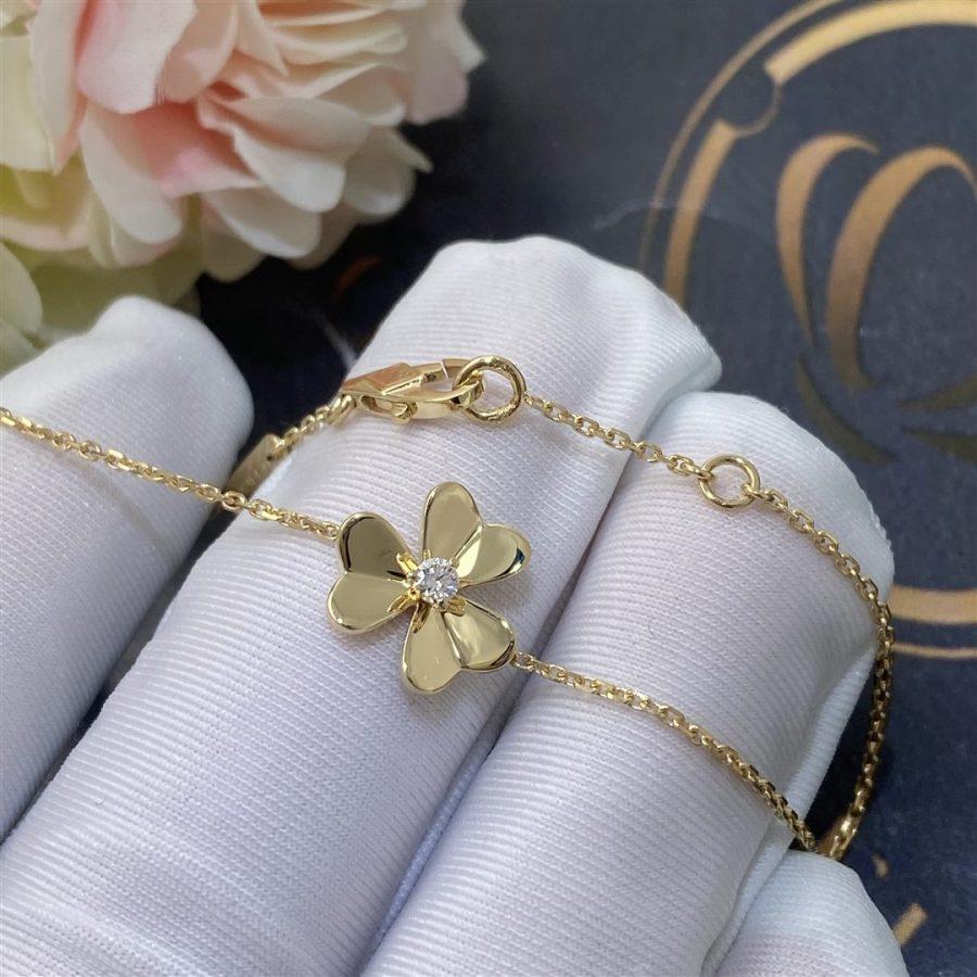 [Everoly JW]FRIVOLE GOLD FLOWER BRACELET