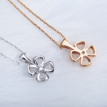 [Everoly JW]FIOREVER NECKLACE DIAMOND CENTER